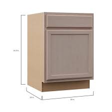 Home » kitchen & bath » cabinets & vanities » unfinished cabinets. Hampton Bay Hampton Unfinished Beech Raised Panel Stock Assembled Base Kitchen Cabinet 24 In X 34 5 In X 24 In Kb24 Uf The Home Depot