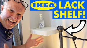 Setting up IKEA Lack Shelves