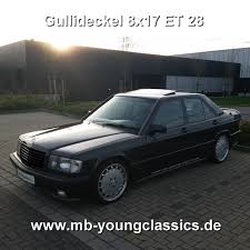 190e 3 2 Amg With Mit Gullideckel 8x17 Et 28 Mercedes Mercedes W124 Classic Mercedes
