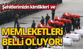 Suriye'nin i̇dlib kentindeki türk askerlerine düzenlenen hava saldırısında 33 mehmetçik şehit olan askerlerin isimleri belli olmaya başlarken, acılı ailelerine de haber veriliyor. Iste Idlib Sehitlerimizin Isimleri Ve Memleketleri Haberi Son Dakika Gundem Haber Basliklari Ve Gelismeler
