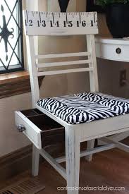 Sewing Chair With A Top Secret Drawer Confessions Of A Serial Do It Yourselfer Sewing Rooms Sewing Chair Sewing Room
