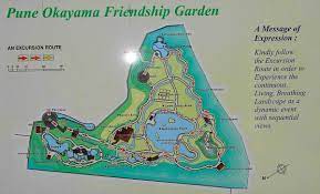 Pune Okayama Friendship Garden Map Map Pune Okayama