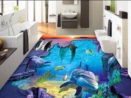 Heaven 3d Interiors Self Leveling Epoxy Floors Unique Bathroom Tiles Floor Tile Design Bathroom Flooring