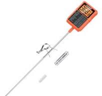 ThermoPro TP510 Waterproof Digital Candy Thermometer with Pot Clip, 8.1"  Long Probe Instant Read Food Cooking Meat Thermometer for Grilling Smoker  BBQ ...