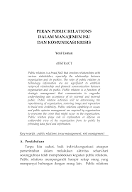 Apakah organisasi dengan segala kegiatannya sudah membumi dan kena. Https Ejournal Uinib Ac Id Jurnal Index Php Almunir Article Download 690 568
