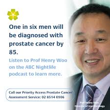 Prostate cancer is the second most common cause of cancer-related death in  Australian men, although many men don't know much about it. Take a listen  to Director of Uro-Oncology, Prof Henry Woo