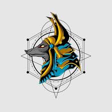 The Great Anubis Sacred Geometry Abstract Ancient Ancient Egypt Png And Vector With Transparent Background For Free Download Anubis Sacred Geometry Sacred Geometry Illustration