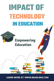 Impact Of Technology In Education Education Educational Technology Technology