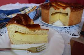 Hefeteig Kuchen Mit Pudding Creme Einfaches Leckeres Rezept