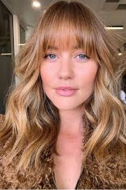 Long layered waves and cute bangs. Cute Haircuts And Hairstyles With Bangs Trendy Hairstyle With Bangs
