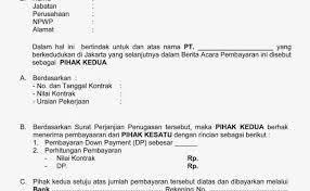 Mau buat surat, buka dulu contohsuratindonesia.com Contoh Surat Berita Acara Pembayaran Hutang Audit Kinerja