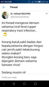 Kalau boleh saya tidak mahu kontroversi ini berpanjangan dan ingin menyelesaikannya secepat mungkin. Selesema Bawaan Virus Apa Bahaya Dan Tanda Tanda Bawaannya Kena Makan Antibiotik Tak Remaja