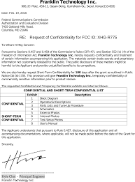 The cover letter should be no more than one page long, written in standard business letter format. R775 Lte Wi Fi Mobile Router Cover Letter Company Name Franklin Technology