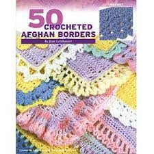 Leisure Arts 50 Crocheted Afghan Borders Walmart Com Crochet Books Afghan Crochet Patterns Crochet Edging