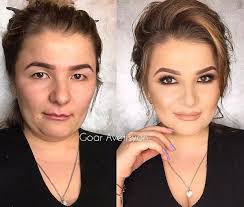 Before And After Looks Makeup Woman Beauty Makeup Makeover Makeup Before And After Fair Skin Makeup