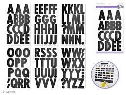 Glitter block alphabet stickers by recollections™. Black 3 Letter Stickers Forever In Time 775749219340