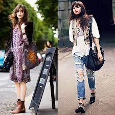 Bohemian Street Style Fashion Boho Fashion Bohemian Style