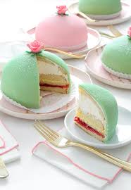 Swedish Princess Cake Prinsesstarta Recipe In 2020 Desserts Cake Recipes Mini Cakes