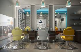 Land beauty salon is tucked in skinny slot between osaka shops. Salon Interior Design Salon Decoration In Dubai