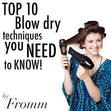 Blow hair until it's 80 percent dry. Top 10 Blow Out Techniques Bangstyle Blow Dry Hair Straight Blow Dry Hair Thin Dry Hair