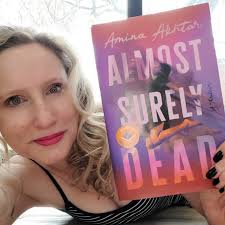 Book mail from one of my very favorite authors and people! @drrramina is so  cool, wickedly funny, and brilliant. I am very excited to read ALMOST  SURELY DEAD. It's out February 1st,