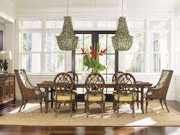 Fisher Island Rectangular Dining Table Lexington Home Brands Tropical Dining Room Formal Dining Room Sets Dining Room Sets