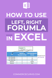 How To Use Left Right Formula In Excel Excel Formula Excel Formula