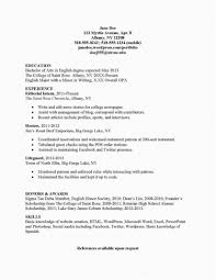 Whether you're putting together a resume for a childcare position or other professional role, babysitting jobs can be a great addition. Deans List On Resume Beautiful Resume Examples References Available Upon Request Cool Stock English Major Resume Format Sample Resume