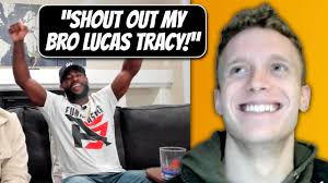 LUCAS TRACY STRAIGHT CHEESIN' After Aljo Acknowledges Him