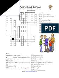 We have 1 answer for this clue. Describing People Crossword Hairstyle Hair