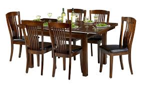 • sleek contemporary style that's compact in scale. Remsen Extendable Dining Set With 6 Chairs Comfortable Dining Chairs Dining Chairs Wooden Dining Tables