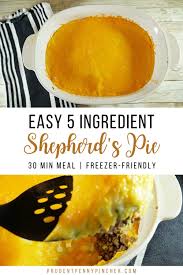 Easy 5 Ingredient Shepherd S Pie Recipe In 2020 Shepherds Pie Recipe Easy Easy Shepherds Pie Shepherds Pie Recipe
