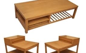 Please ask for any wear pictures before purchase. Lot Art Mid Century Modern Side Tables And Coffee Table By American Of Martinsville