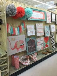 Coral Aqua Grey Decor From Hobby Lobby Baby Girl Room Decor Girls Bedroom Coral Teenage Girl Room