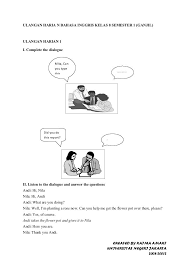 We did not find results for: Soal Essay Bahasa Inggris Kelas 8 Peranti Guru