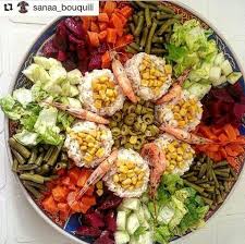 Salade Moroccan Salad Baby Food Recipes Moroccan Food