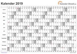 Kalender 2019 Zum Ausdrucken Gratis Vorlagen Zum Download Ausdrucken Kalender 2019 Kalender