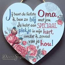 Spreukenhart Hout Kleur Liefste Oma Opbeurende Citaten Spreuken Inspirerende Citaten