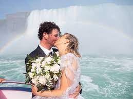 Elopements Niagara Falls Rainbows First Kisses Amazing Niagara Falls Elopements Niagara Wedding Niagara Falls Wedding Elope