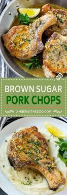 Brown Sugar Pork Chops Recipe Bone In Pork Chops Recipe Garlic Butter Pork Chops Skillet Pork Ch Pork Chop Dinner Pork Chop Recipes Crockpot Pork Recipes