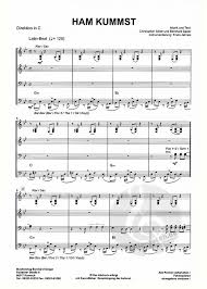Das alkoholproblem des mannes führt am ende des songs dazu, dass sich die frau von ihrem mann scheiden lässt. Ham Kummst Seiler Und Speer Blasorchester Noten