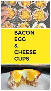 Bacon Egg And Cheese Breakfast Cups Keat S Eats Recipe Bacon Egg And Cheese Breakfast Brunch Recipes Best Breakfast Recipes