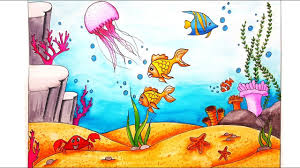 How To Draw An Underwater Scenery For Beginners Step By Step Youtube Ocean floor brainpop underwater world ocean floor.— 3 ocean floor vocabulary shoreline: how to draw an underwater scenery for beginners step by step