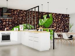 Fototapeten Mit Kaffee Fur Kuchen Und Esszimmer Eine Alternative Zu Fliesen Demural Blog
