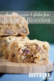 Add dry ingredients and mix. Southern In Law Recipe Healthy Vegan Banana Blondies