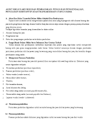 Definisi audit audit atau pemeriksaan dalam arti evaluasi bermakna luas dari suatu organisasi, sistem, proses, atau produk. Contoh Soal Dan Jawaban Internal Audit Ilmu Soal