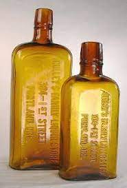 I've put the old traditional bottle names like pint, fifth, and half gallon in quotes because they are no longer accurate measurements. Liquor Spirits Bottles