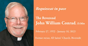 The Reverend John William Conrad, D.Min