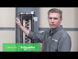 3 homeline® circuit breaker load centers application data single phase, 2 through 12 circuit, 70 through 100 amperes, fixed mains single phase, 12 through 42 circuit, 100 through 225 amperes, convertible mains ul listed • suitable for use as service equipment. Locating Ratings And Wiring Schematic On Qo And Homeline Load Centers Schneider Electric Support Youtube
