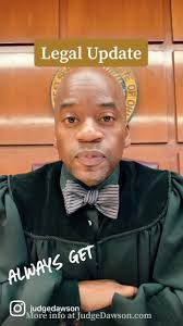 Legal Update from Judge Dawson (Ohio Law)…. #mentalhealth  #mentalhealthawareness #love #relationships #court #law #legal #judgedawson  #theyogijudge #eastcleveland #power #police #hope #information ...